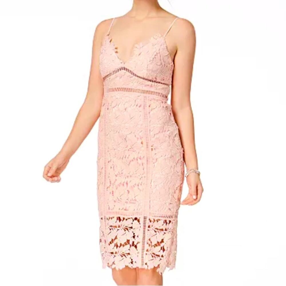 Bardot Botanica Lace Cutout Midi Dress Size 8